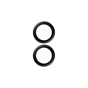 PanzerGlass Hoops Lens Screen Protector - Apple iPhone 16 / iPhone 16 Plus - Black