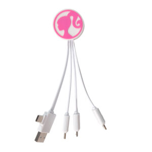 Barbie 5-In1 Cable - White