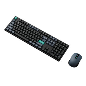 Keychron B36 100% Layout Wireless Keyboard and Mouse Combo β Black/Green