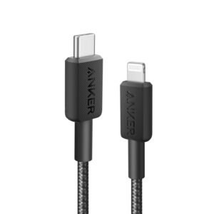 Anker 322 PowerLine USB C to MFI 1.8M 60W Cable - Black