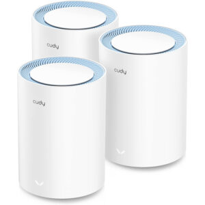 CUDY AC1200 Dual-Band Wi-Fi Router - 3 Pack
