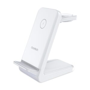 Choetech Fast Wireless 4 In 1 Magnetic Charging Stand T608-F 15W - White