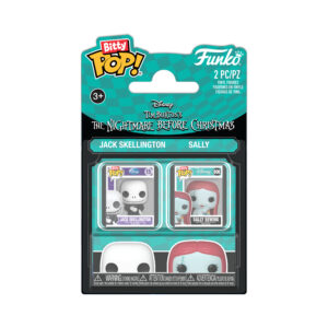 Funko Bitty Pop!: The Nightmare Before Christmas - Jack Skellington & Sally 2 Pack