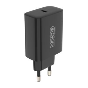 LOOPD 1 Port PD Home Charger 20W - Black