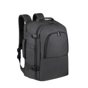 RIVACASE 8465 Tegal ECO Travel Laptop Backpack 17.3 Inch - Black