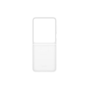 Samsung Silicone Cover With Ring - Samsung Galaxy Z Flip7 FE / Flip6 - White
